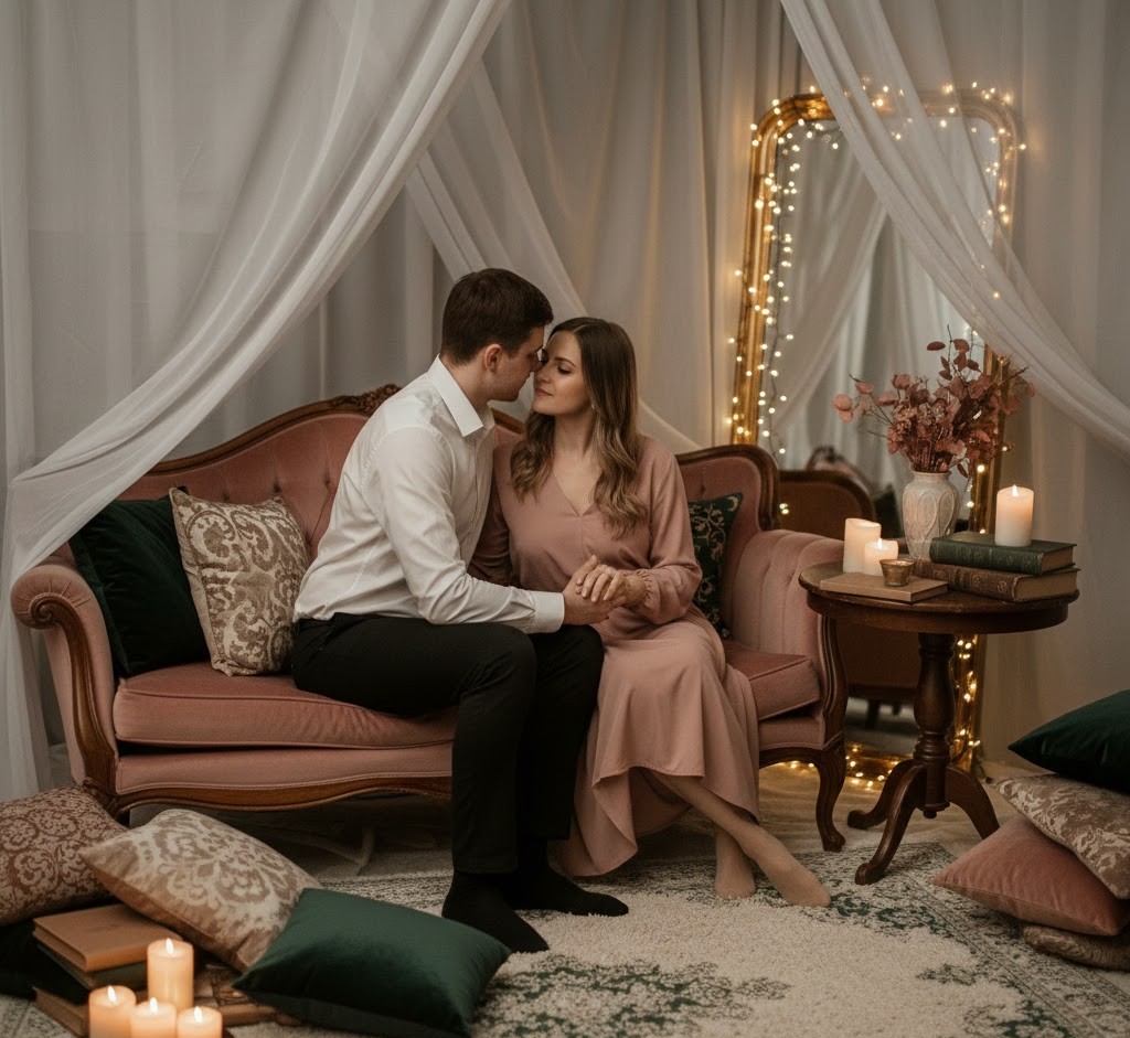 Romantic couple session